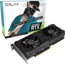 Galax Nvidia Geforce RTX3060 1-Click Oc 12GB 192BIT Gddr6 (DX12) Pcı-E 3.0 Ekran Kartı (36NOL7MD1VOC)