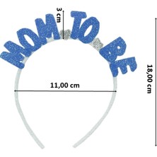 Süsle Bebek ve Parti Mom To Be Taç, - Mavi