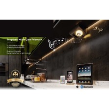 Çağatay Elektrik Müzik Çalarlı Tezgah Altı Aydınlatma Rgb Ledli Bluetooth Bağlantı Beyaz (Uzatma Kablolu)