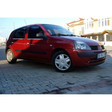 Renault Clio 2 Hb Krom Cam Çıtası Tk 1999-2006 4 Prç Paslanmaz Çelik