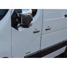 Renault Master Krom Kapı Kolu Tk 2011 Üzeri Paslanmaz Çelik 4 Kapı