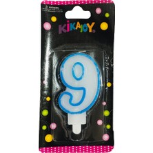 Event Party Store Pasta Mumu Rakam 9 Mavi Beyaz