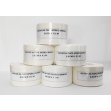 Biatape M-Tape Sporcu Bandajı 6'lı  (3,8 cm x 9,1 M Den 6 Adet)