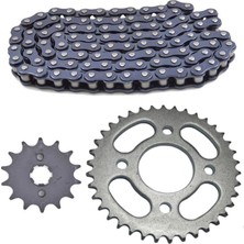 Asn Motorsiklet CG125 Ön Arka Dişli ve Zincir Set