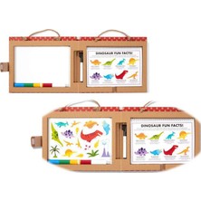 Melissa&Doug Melissa & Doug Oyna, Çiz, Yarat Dinozorlar Manyetik Aktivite Seti