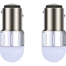 Space Dekoratif Canbus'lı LED Ampul Beyaz Çift Duy Düz Tırnak / LAAM162-3