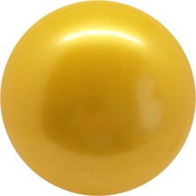 Gymo 16 cm Altın Renkli Jimnastik Topu 320 gr Hobi Grupları ve Gösteriler İçin Uygun