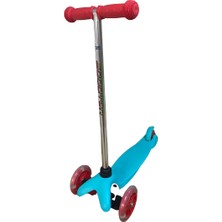 Cvs Mavi Triathlon 7 Renk LED Işıklı Tekerlekli Scooter