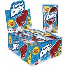 Vivident Chupa Chups Crazy Dıps Patlayan Kolalı Şeker  24 Adet