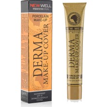 New Well Derma Makeup Cover Yoğun Kapatıcı Fondöten - 02 Bronze