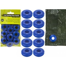 Summit Çadır Zemin Izolasyon Tıpası Replacement Groundsheet Eyelets 10 Pack Blue