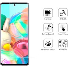 Microlux Samsung Galaxy A51 Ekran Koruyucu Seramik Nano Tam Kaplama