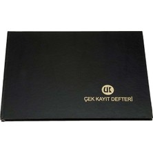 Ulaş Çek Kayıt Defteri 92 Yaprak 17 x 24 cm