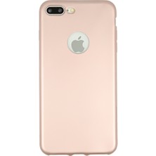 Piyasa Sepeti Apple iPhone 8 Plus Premium Silikon Kılıf Rose Gold