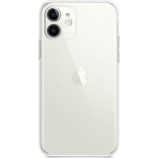 Piyasa Sepeti Apple iPhone 11 (6.1'') Premium Silikon Kılıf Şeffaf