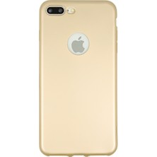 Piyasa Sepeti Apple iPhone 7 Plus Premium Silikon Kılıf Gold