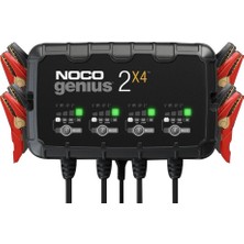 NOCO GENIUS2X4 6V/12V 40A Çoklu/4’Lü Akıllı Akü Şarj ve Akü Bakım/Desülfatör