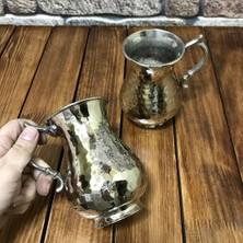 Efemir El Dövmesi Bakır Bardak