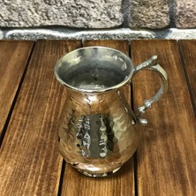 Efemir El Dövmesi Bakır Bardak