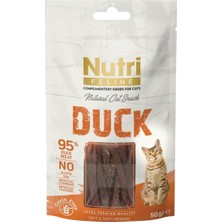 Nutri Feline Tahılsız Ördekli Kedi Ödül Maması 50GR 3'lü Set Idili