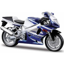 Meva Suzuki GSX-R750 1.18 Ölçekli Burago Lisanslı Ürün