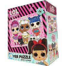 Laço Kids L.o.l Surprıse Dev Yer Puzzle 24 Parça 50X70 cm