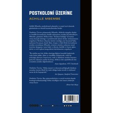 Postkoloni Üzerine - Achille Mbembe