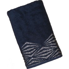 Baveno %100 Pamuk Sim Detaylı 70 x 140 Banyo Havlusu