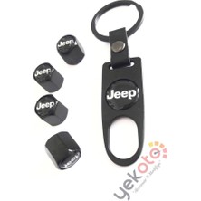 Yekoto Jeep Metal Anahtarlık ve Sibop Kapak Seti 1.kalite