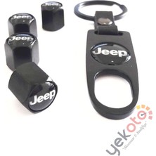 Yekoto Jeep Metal Anahtarlık ve Sibop Kapak Seti 1.kalite