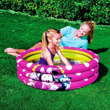 Bestway Pompalı- Bestway 91060, 3 Boğum, Lisanslı Çocuk Havuzu (102X25 Cm)