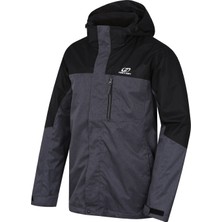 Hannah Sigfred 3 In1 Outdoor Jacket Mel - Anthracite