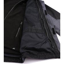 Hannah Sigfred 3 In1 Outdoor Jacket Mel - Anthracite