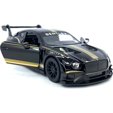 Kinsmart 2018 Bentley Continental Gt3 - Çek Bırak 5inch. Lisanslı Model Araba, Oyuncak Araba 1:38