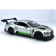 Kinsmart 2018 Bentley Continental Gt3 - Çek Bırak 5inch. Lisanslı Model Araba, Oyuncak Araba 1:38