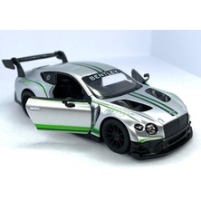 Kinsmart 2018 Bentley Continental Gt3 - Çek Bırak 5inch. Lisanslı Model Araba, Oyuncak Araba 1:38