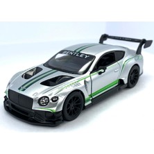 Kinsmart 2018 Bentley Continental Gt3 - Çek Bırak 5inch. Lisanslı Model Araba, Oyuncak Araba 1:38