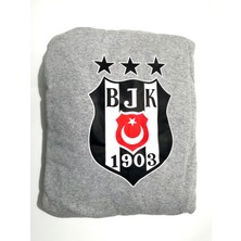 Behin Desing Beşiktaş Servis Kılıfı 4 Parça Gri