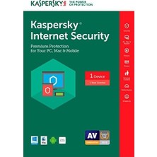 Kaspersky Internet Security 2024 1 Cihaz Lisans Dijital Kod