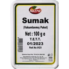 Hazra Sumak 100 gr Vakumlanmış Paket