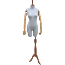 Bayan Ahşap Kollu Terzi Mankeni