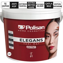 Polisan Antibakteriyel Elegans Extra 2.5 Lt / 3.5 kg Silinebilir Silikonlu  Şifon