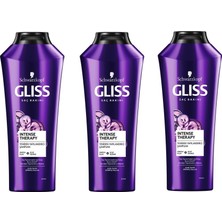 Gliss Şampuan 3 x 360ML Intense Therapy