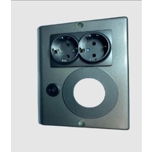 Çağatay Elektrik Füme Dolap ve Tezgah Altı 3W Beyaz Led Aydınlatma ve Prizi