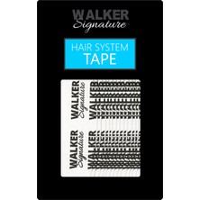   Walker Signature Tape Protez Saç Bandı Oval (''c'' - 2.0cm x 7.5cm) 36 Adet