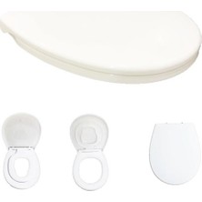 Arçe Nkp Universal  Çocuk Yetişkin Klozet Kapağı Yavaş Kapanan