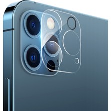 Ally Apple iPhone 12 Pro 6.1 Hat-Prince 9h 3D Full Tempered Cam Kamera Koruyucu AL-33871