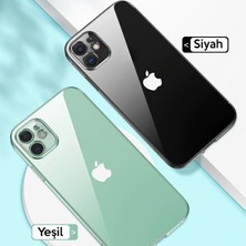 Ally Apple iPhone 12 6.1 Metal Görünümlü Darbeye Dayanıklı Silikon Kılıf AL-33857