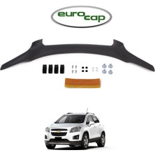 Eurocap Chevrolet Captiva Ön Kaput Koruma Rüzgarlığı 3 mm Akrilik (Abs) Parlak Deflektör 2006-2012