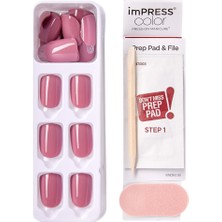 İmPRESS Color Kendinden Yapışkanlı Takma Tırnak - Kısa- KIMC005